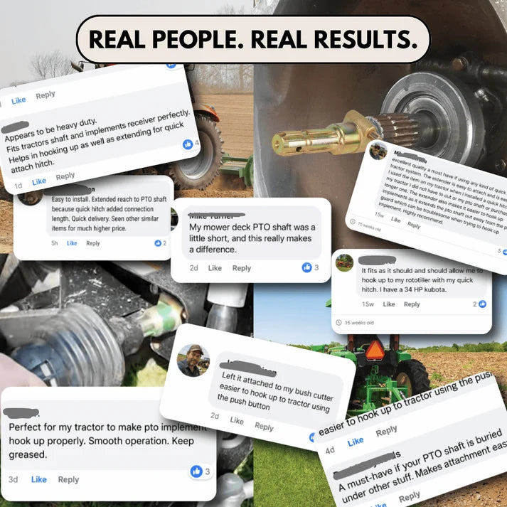Reach 2.0™ - PTO Extender For Tractor