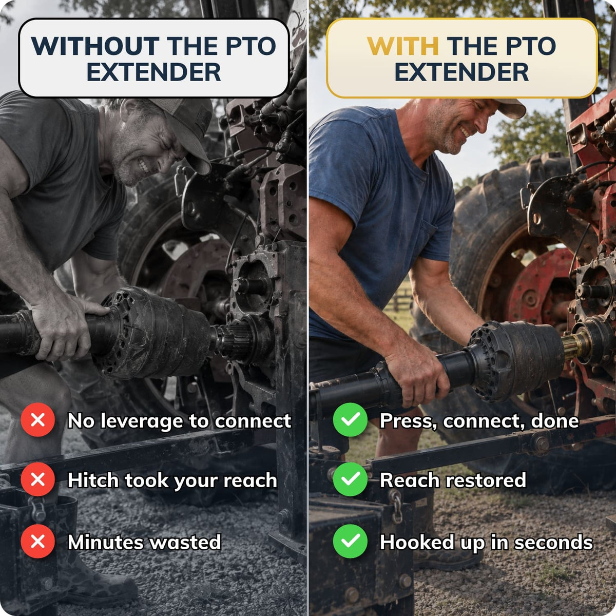 Reach 2.0™ - PTO Extender For Tractor