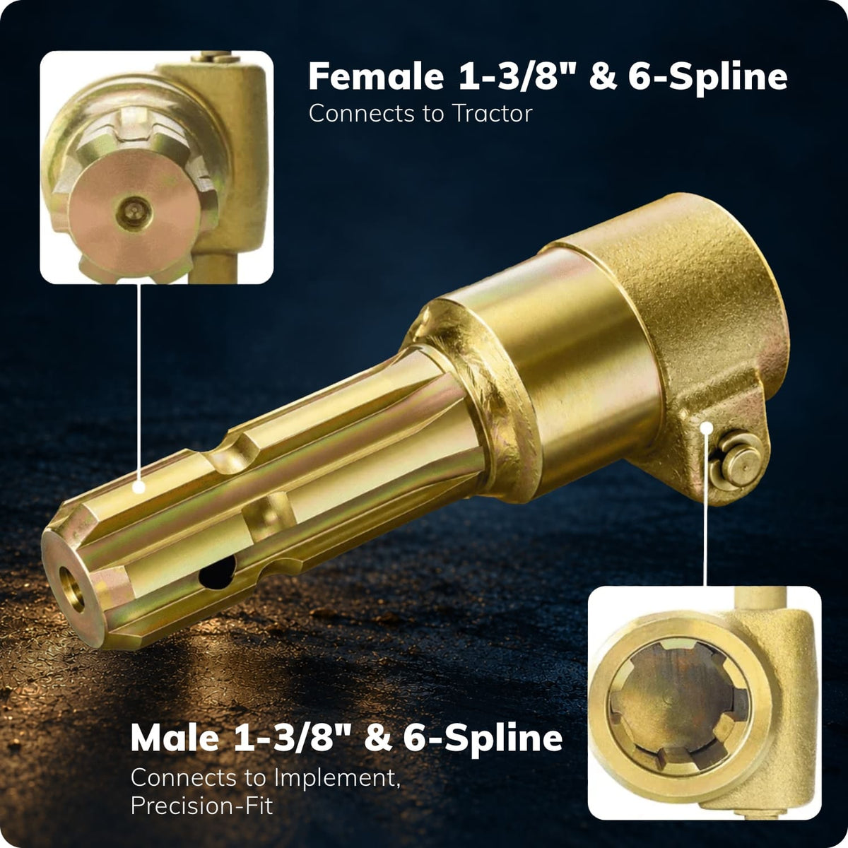 Reach 2.0™ - PTO Extender For Tractor